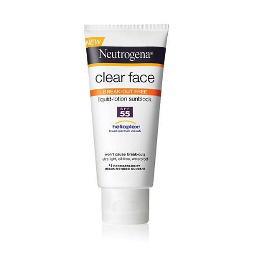 Neutrogena clear face liquid lotion sunblock