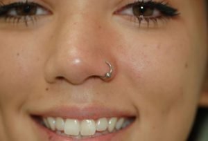 Nose piercing healing time
