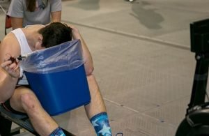 Why do i throw up after a workout.